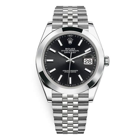 rolex datejust 41 black index|rolex datejust 41mm black face.